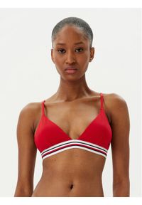 TOMMY HILFIGER - Tommy Hilfiger Góra od bikini UW0UW05805 Czerwony. Kolor: czerwony. Materiał: syntetyk