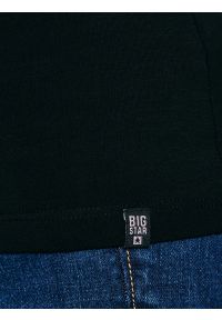 Big-Star - Koszulka damska slim z bawełny supima czarna Supiclassica 906. Kolor: czarny. Materiał: bawełna. Długość: długie. Styl: klasyczny #2