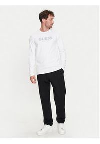 Guess Longsleeve M4YI33 J1314 Biały Slim Fit. Kolor: biały. Materiał: bawełna. Długość rękawa: długi rękaw #5