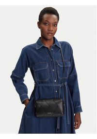 Calvin Klein Torebka Ck Woven Camera Bag K60K613002 Czarny. Kolor: czarny. Materiał: skórzane #3