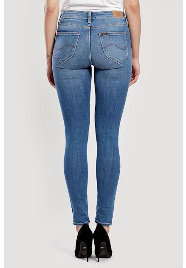Lee - LEE SUPER SKINNY JODEE DAMSKIE SPODNIE JEANSOWE JEANSY LIGHT ARDEN L529MOHU 112112056