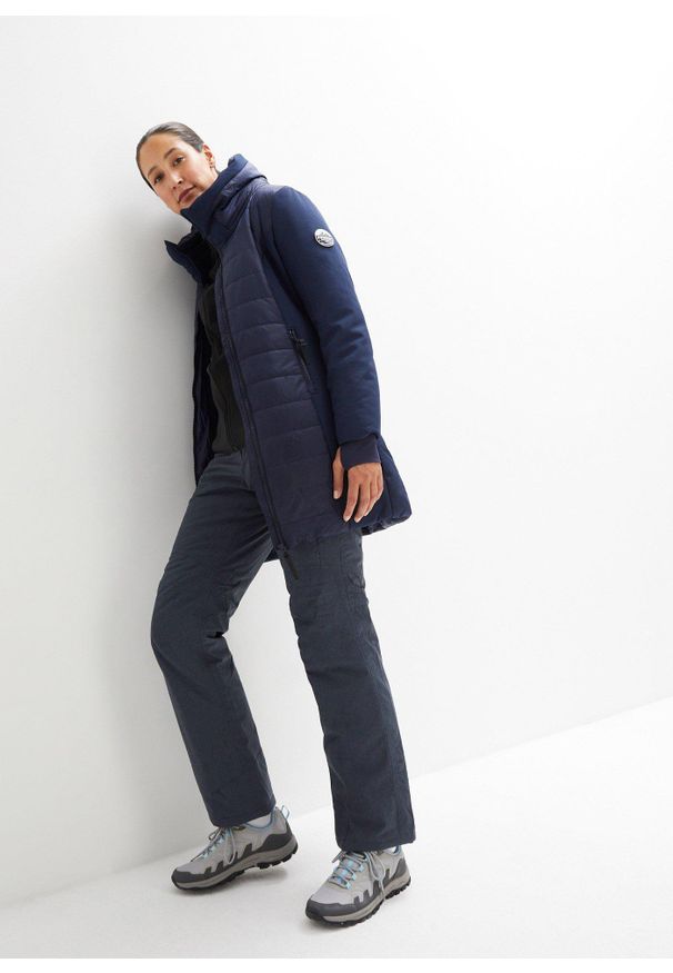 bonprix - Hydrofobowe spodnie termiczne. Kolor: czarny. Długość: długie