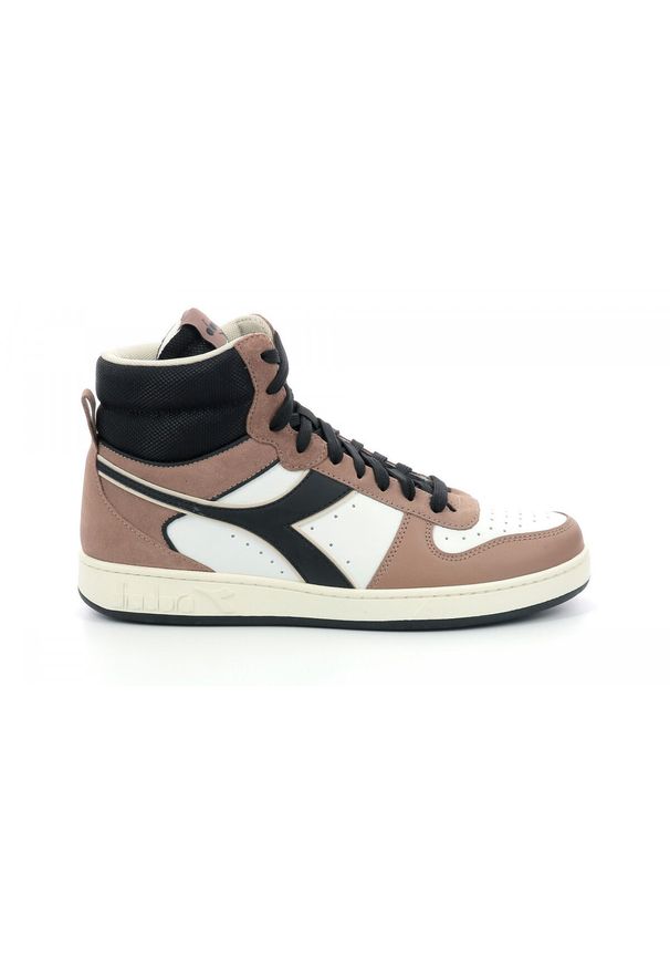 Diadora - Sneakersy DIADORA MAGIC BASKET MID EARTH. Kolor: brązowy. Sport: turystyka piesza