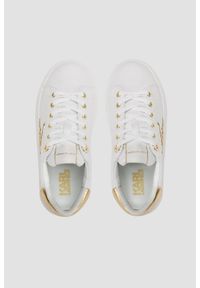 Karl Lagerfeld - KARL LAGERFELD Białe damskie sneakersy Kapri Signia Lace, Rozmiar 41. Kolor: biały #2