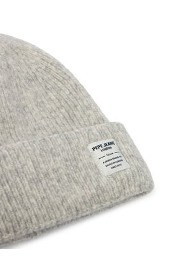 Pepe Jeans Czapka PM040551 Szary. Kolor: szary. Materiał: akryl