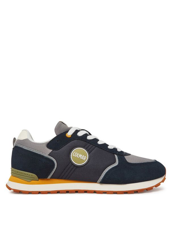 Colmar Sneakersy Travis SS25/066 Granatowy. Kolor: niebieski. Materiał: zamsz, skóra