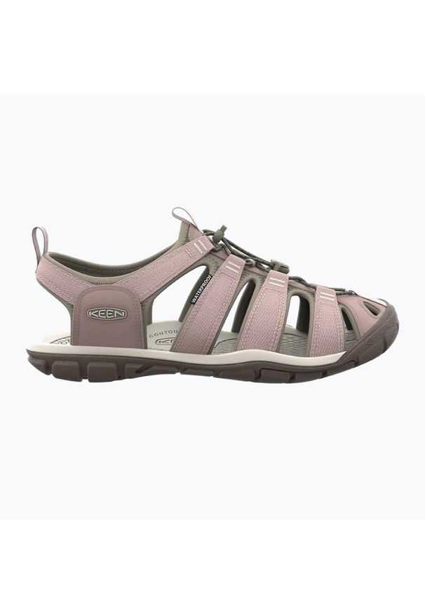 keen - Sandały damskie KEEN Clearwater CNX. Kolor: różowy. Sport: turystyka piesza