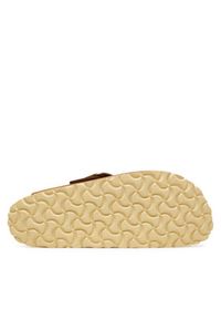 Birkenstock Klapki Boston Big Buckle Hex 1030446 Brązowy. Kolor: brązowy. Materiał: skóra #6