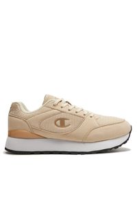Champion Sneakersy Rr Champ Plat Mix Material Low Cut Shoe S11684-CHA-YS085 Beżowy. Kolor: beżowy