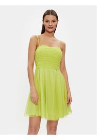Rinascimento Sukienka koktajlowa CFC0117833003 Zielony A-Line Fit. Kolor: zielony. Materiał: syntetyk. Styl: wizytowy #1