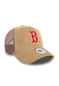 New Era Czapka z daszkiem Mlb Cord Trucker Bo 60565522 Beżowy. Kolor: beżowy. Materiał: materiał #2