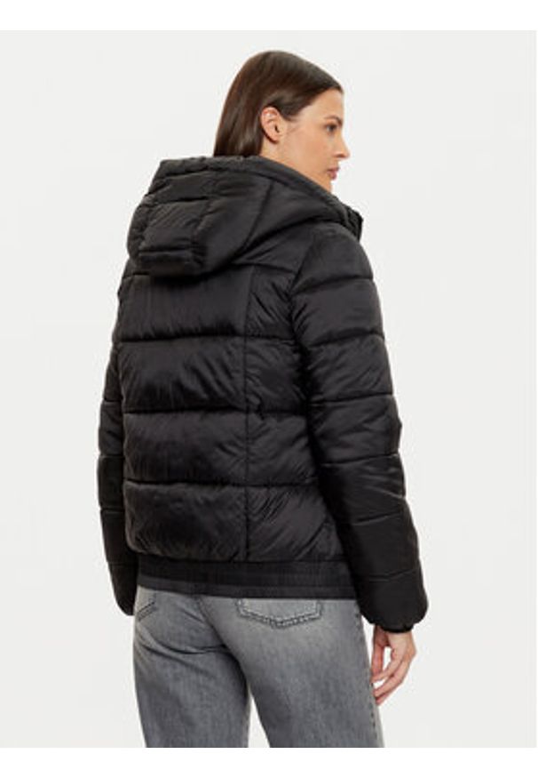Guess Kurtka puchowa W4PL3M WH0J0 Czarny Regular Fit. Kolor: czarny. Materiał: syntetyk