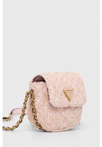 Guess torebka kolor różowy. Kolor: różowy. Rodzaj torebki: na ramię #6