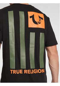 True Religion T-Shirt 106298 Czarny Regular Fit. Kolor: czarny. Materiał: bawełna #3
