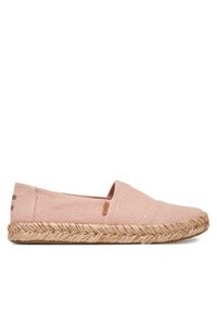 Espadryle Toms. Kolor: różowy