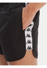 Kappa Szorty kąpielowe Banda Cali 304S6G0 Czarny Regular Fit. Kolor: czarny. Materiał: syntetyk #3