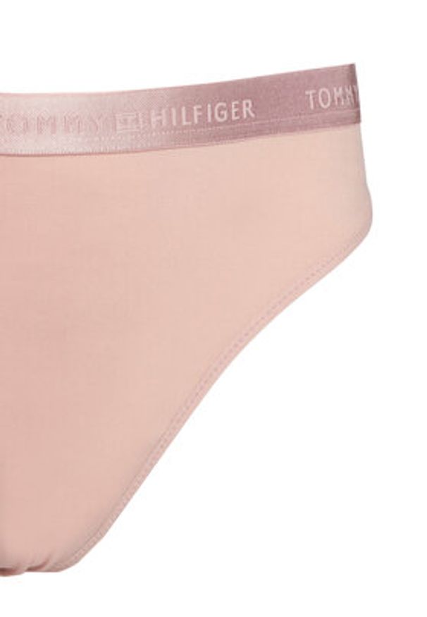 TOMMY HILFIGER - Tommy Hilfiger Komplet stringów UW0UW06136 Kolorowy. Materiał: syntetyk. Wzór: kolorowy