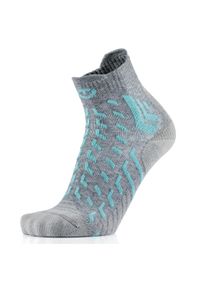 Skarpety trekkingowe dla kobieta Therm-ic Trekking Cool Light Ankle Lady. Kolor: wielokolorowy, niebieski, szary. Materiał: lyocell. Sport: turystyka piesza
