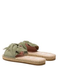 Manebi Espadryle Hamptons Sandals With Knot W 0.1 JK Zielony. Kolor: zielony #3