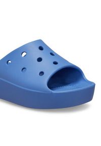 Crocs Klapki Classic Platform Slide 208180 Niebieski. Kolor: niebieski. Obcas: na platformie #2