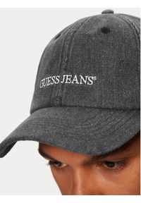 Guess Jeans Czapka z daszkiem M4BZ26 WF8V1 Czarny. Kolor: czarny. Materiał: bawełna #6
