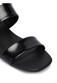 ecco - ECCO Sandały Liva 25030304001 Czarny. Kolor: czarny. Materiał: lakier, skóra #3