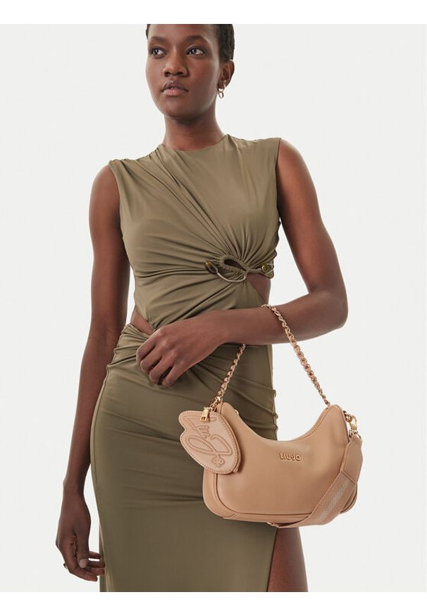 Liu Jo Torebka AA6180 E1012 Brązowy. Kolor: brązowy. Materiał: skórzane