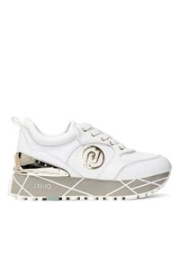 Sneakersy damskie białe Liu Jo Maxi Wonder 38. Okazja: na spotkanie biznesowe. Kolor: biały. Materiał: tkanina #2