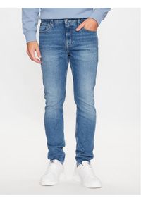 Calvin Klein Jeans Jeansy J30J323367 Granatowy Slim Taper Fit. Kolor: niebieski