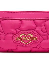 Love Moschino - LOVE MOSCHINO Saszetka nerka JC4034PP1ILE0615 Różowy. Kolor: różowy