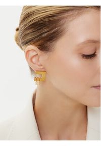 Elisabetta Franchi Kolczyki OR-04A-56E2-V140 Złoty. Materiał: metalowe. Kolor: złoty