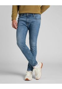 Lee - LEE MALONE MĘSKIE SPODNIE JEANSOWE SMOKEY INDIGO L736BKDG. Sezon: lato