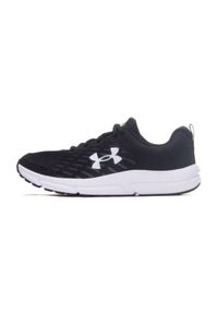 Buty Under Armour Charged Assert 10 M 3026175-001 czarne. Kolor: czarny. Materiał: materiał, guma. Szerokość cholewki: normalna. Sport: fitness