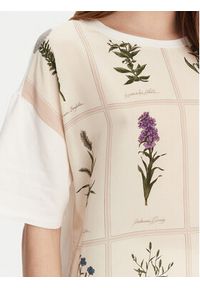 Weekend Max Mara T-Shirt Pampas 2515941082 Biały Relaxed Fit. Kolor: biały. Materiał: bawełna