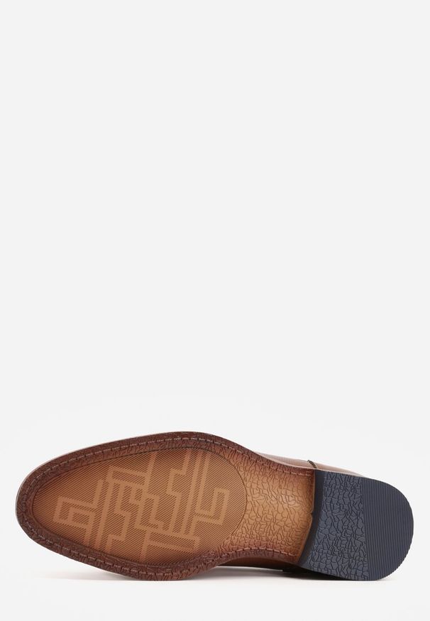 Born2be - Brązowe Eleganckie Półbuty Sznurowane z Ozdobną Perforacją Fild. Okazja: na co dzień, na spotkanie biznesowe, na ślub cywilny, do pracy, na wesele. Kolor: brązowy. Styl: elegancki