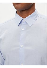 s.Oliver Koszula 2132556 Błękitny Slim Fit. Kolor: niebieski. Materiał: bawełna #4
