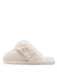 Home & Relax Kapcie CCC23-1 Beżowy. Kolor: beżowy. Materiał: materiał #4