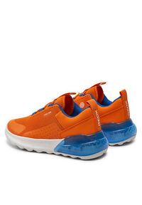Geox Sneakersy J Activart Illuminus J45LYA 0149J C2008 D Pomarańczowy. Kolor: pomarańczowy. Materiał: materiał, mesh #3