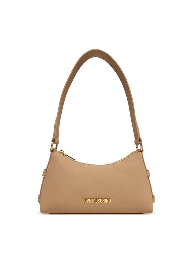 Love Moschino - Torebka LOVE MOSCHINO. Kolor: beżowy