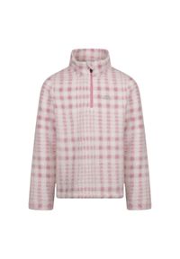 TRESPASS - Bluza Dziecięca Booker AT200 Half Zip Fleece Top. Kolor: różowy #1