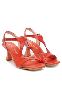 Hispanitas Sandały Danielle HV253913 Czerwony. Kolor: czerwony. Materiał: skóra #3