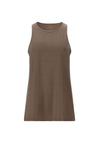 ENDURANCE - Koszulka do jogi Athlecia Mota Slub Top. Kolor: zielony. Materiał: elastan, poliester. Sport: joga i pilates