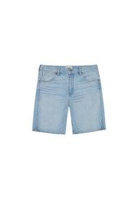 Wrangler - WRANGLER MĘSKIE SZORTY JEANSOWE FRONTIER SHORT WEST 112350822 W16W017961. Okazja: na co dzień. Materiał: jeans. Długość: krótkie. Sezon: lato. Styl: casual, elegancki, klasyczny, wakacyjny #4