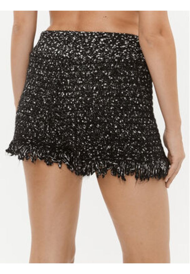 TwinSet - TWINSET Szorty materiałowe 232TT3361 Czarny Slim Fit. Kolor: czarny. Materiał: syntetyk, materiał