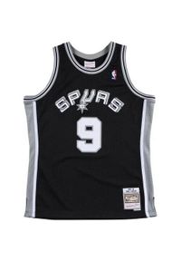 Mitchell & Ness - Koszulka Nba San Antonio Spurs Tony Parker. Kolor: czarny. Sport: koszykówka #1
