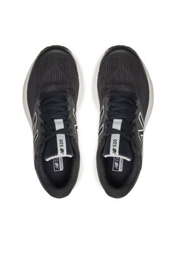 New Balance Buty do biegania Fresh Foam 520 v7 W520LK7 Czarny. Kolor: czarny. Materiał: materiał