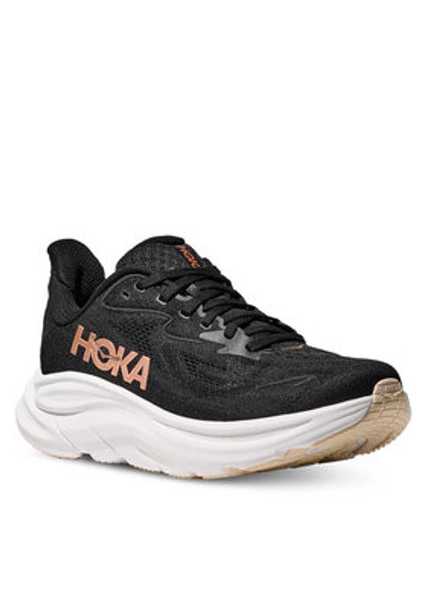 HOKA - Hoka Buty do biegania Clifton 10 1162031 Czarny. Kolor: czarny. Materiał: materiał
