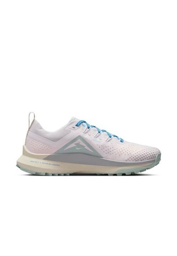 Buty do biegania damskie Nike React Pegasus Trail 4. Zapięcie: sznurówki. Kolor: wielokolorowy. Materiał: materiał, tkanina, syntetyk. Szerokość cholewki: normalna