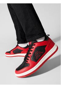 Kappa Sneakersy 243086 Czerwony. Kolor: czerwony. Materiał: skóra #8
