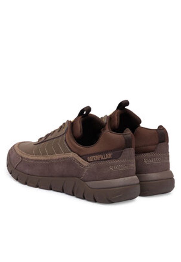 CAT Footwear Sneakersy Versage Lo P726426 Brązowy. Kolor: brązowy. Materiał: nubuk, skóra